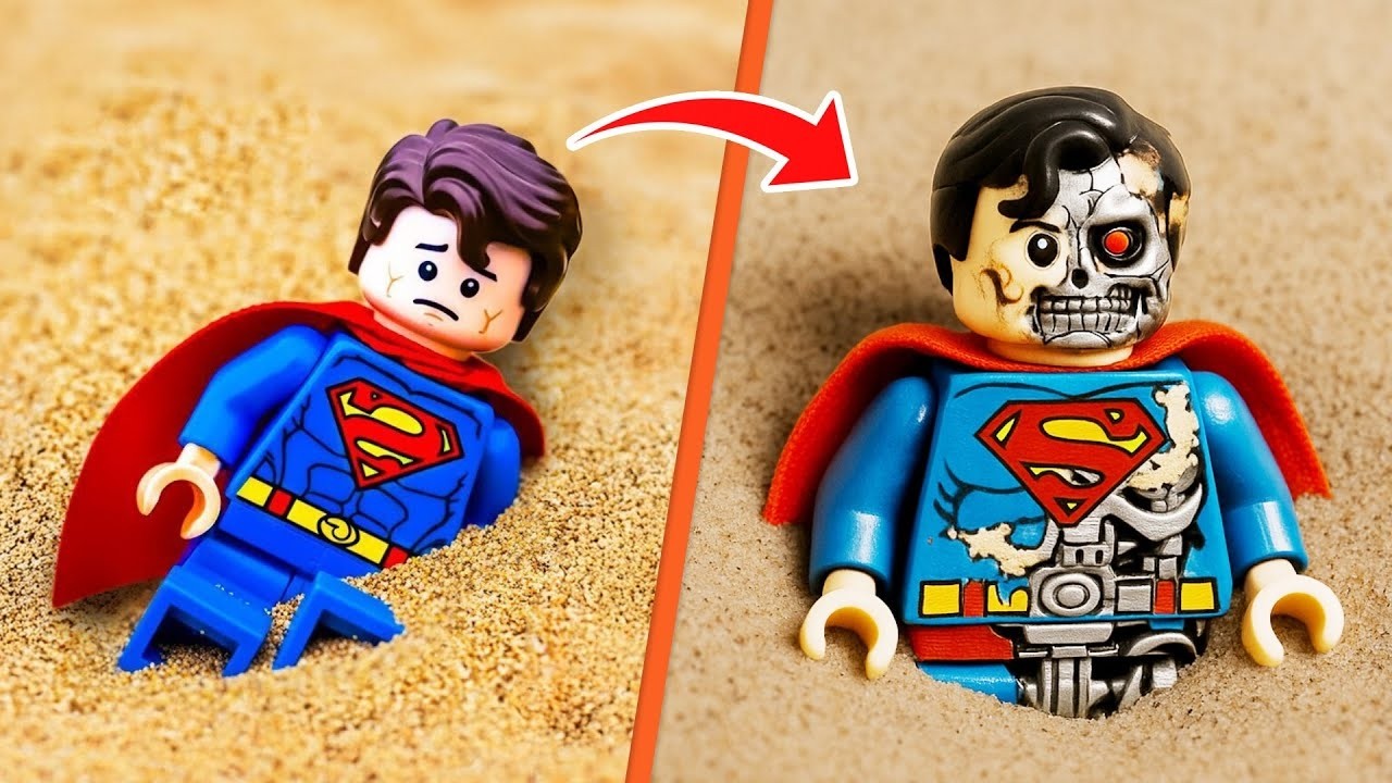 Я купил ВСЕ наборы LEGO Супермена… Но сделал их лучше