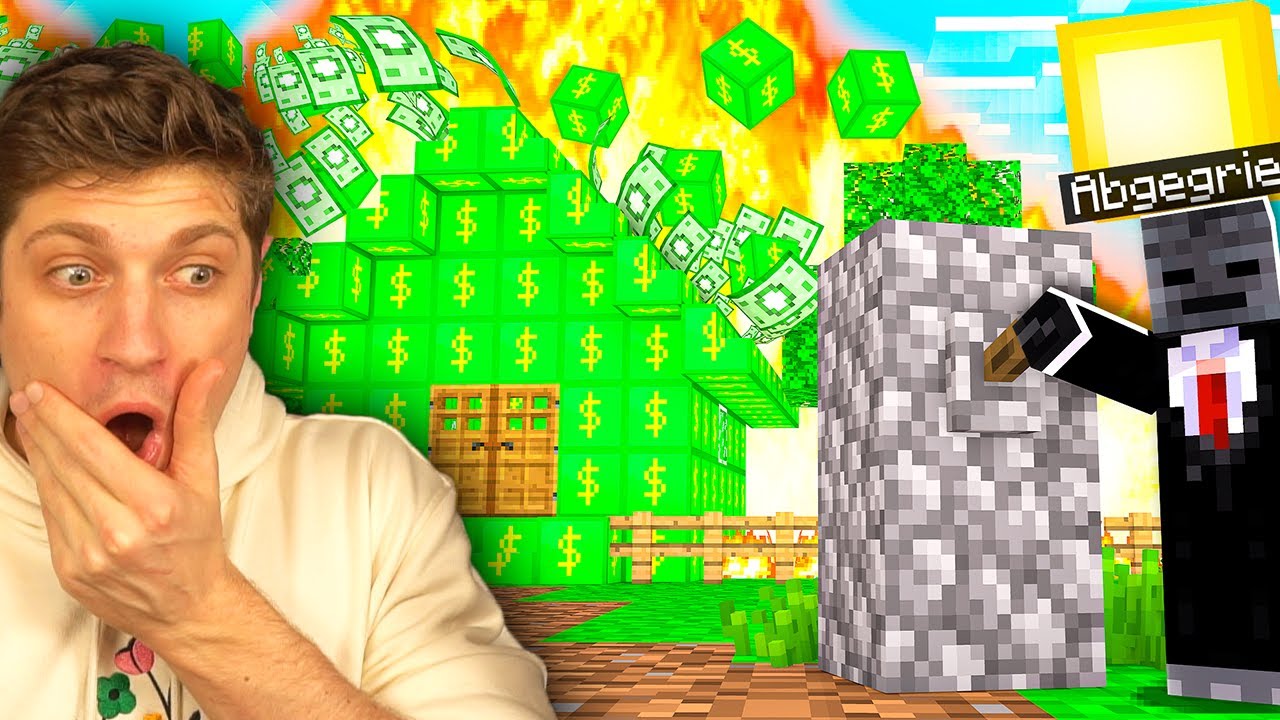 ANGRIFF auf den VERBOTENEN ECHTGELDHANDEL in MINECRAFT!