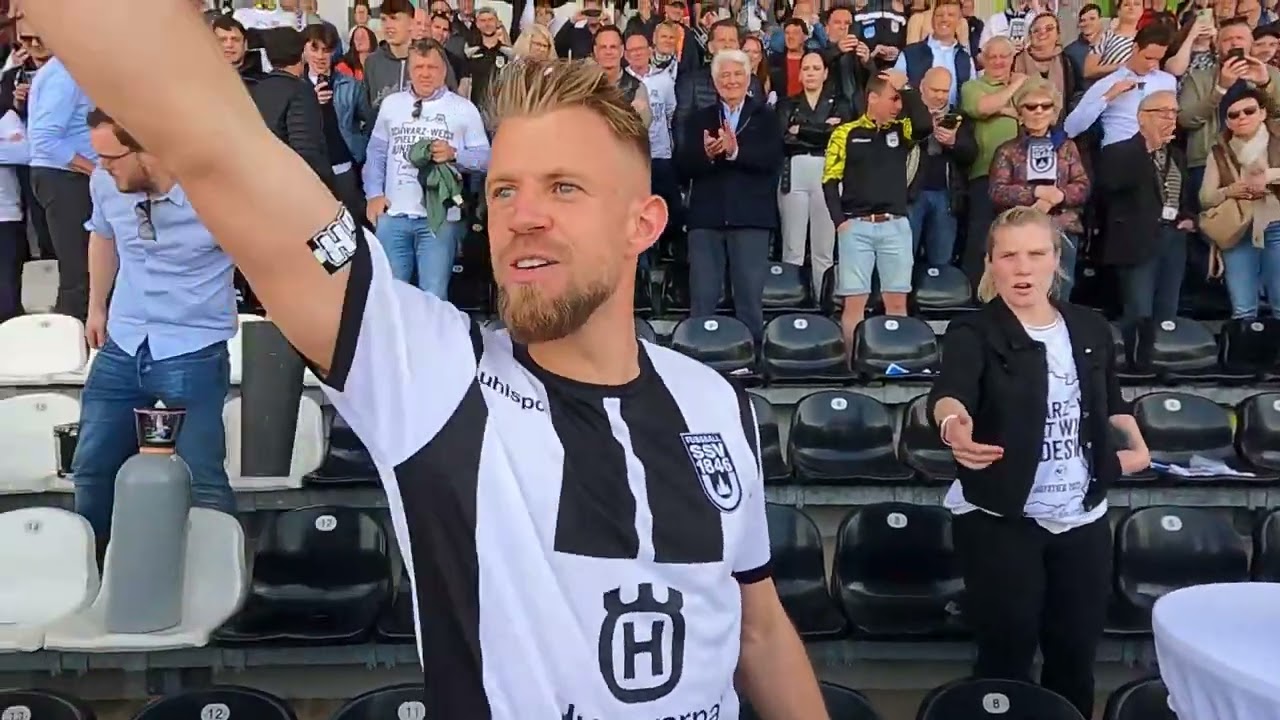 SSV Ulm 1846 Fussball Meisterfeier Aufstieg in die 3.Liga unvergessliche Momente