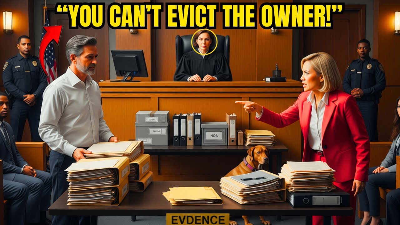 Judge SHUTS DOWN HOA Karen in Court After She Tried to Evict Me!