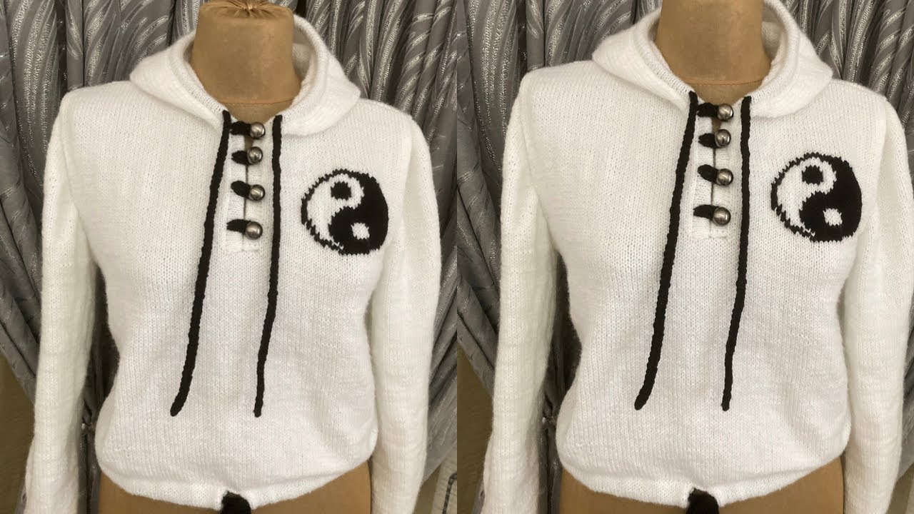 Örgü sweatshirt,kazak yapımı (knit sweatshirt,sweater making)