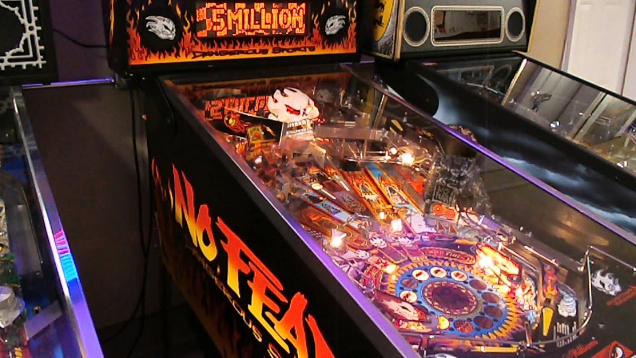 Meet Your Maker 1995 Williams No Fear Pinball Machine