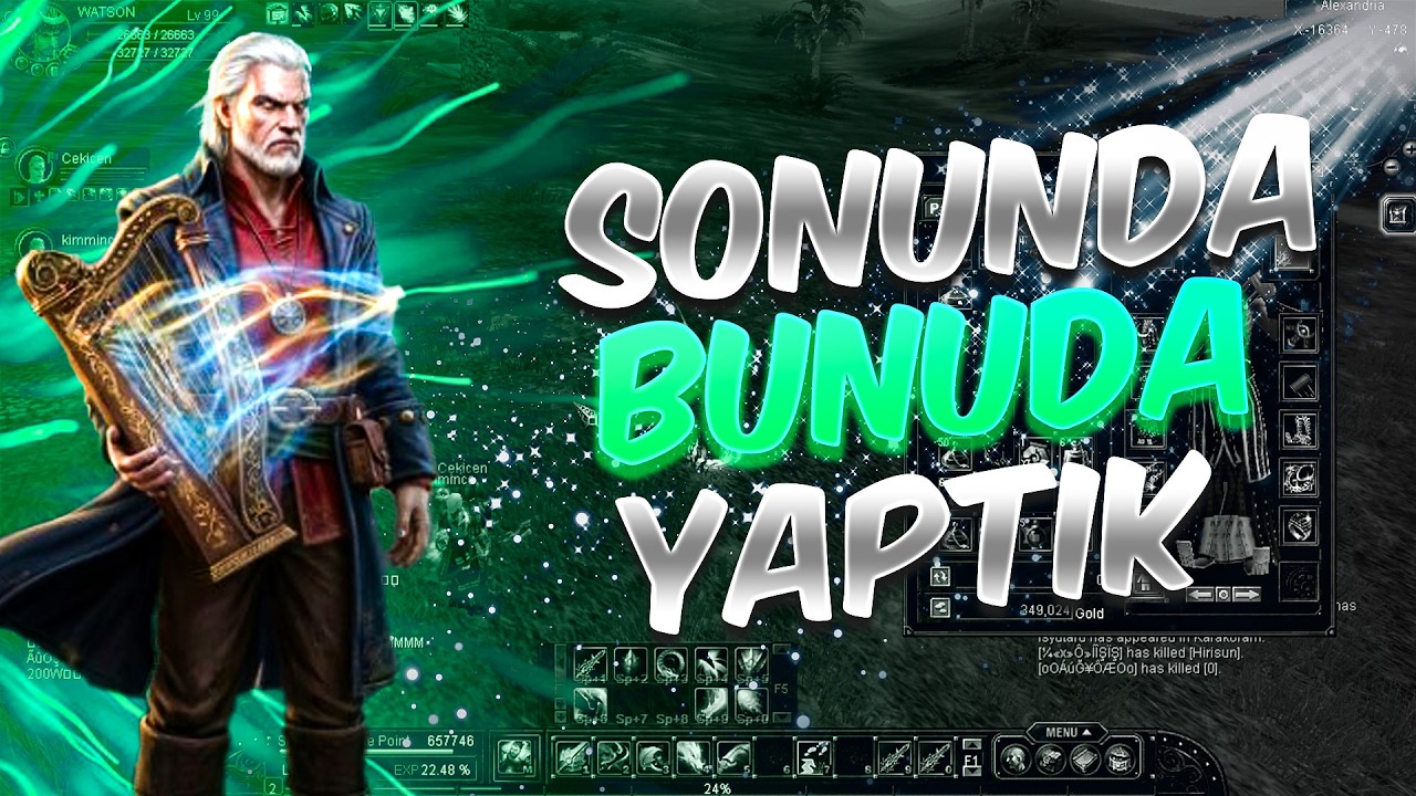 SONUNDA 101 LEVEL OLDUK BU İŞ BURADA BİTTİ ❤️ | Silkroad Online - CHSRO#21