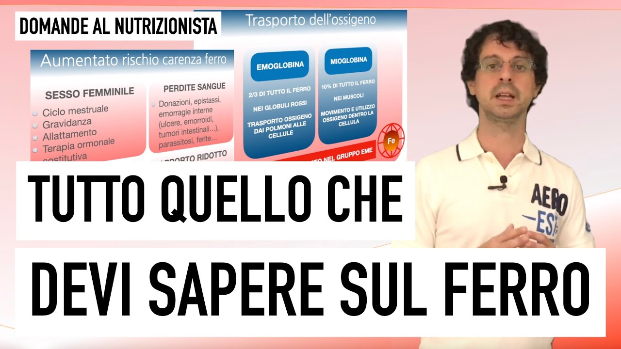 Non solo anemia: tutto quello che devi sapere sul ferro