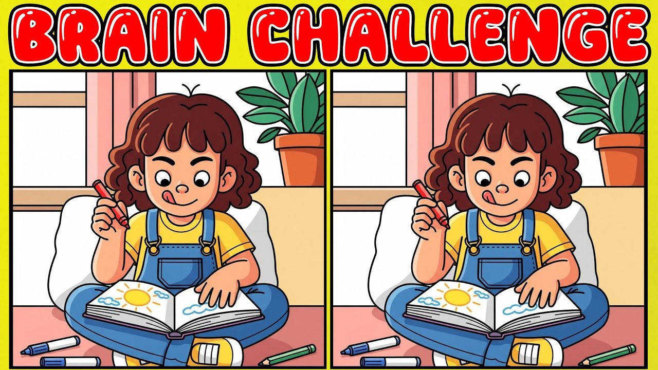 Genius Level Spot the Difference: Only 1% Can Solve! (10-Minute Brain Workout)