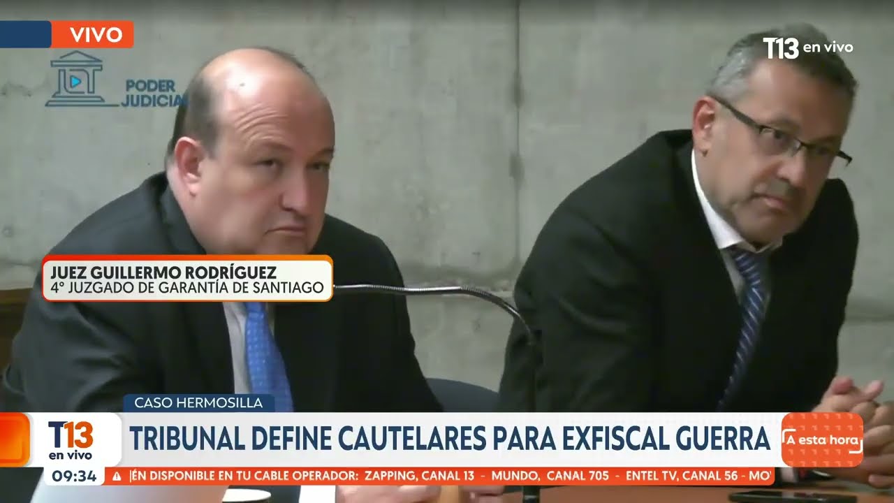Decretan prisión preventiva para exfiscal Manuel Guerra, acusado de cohecho