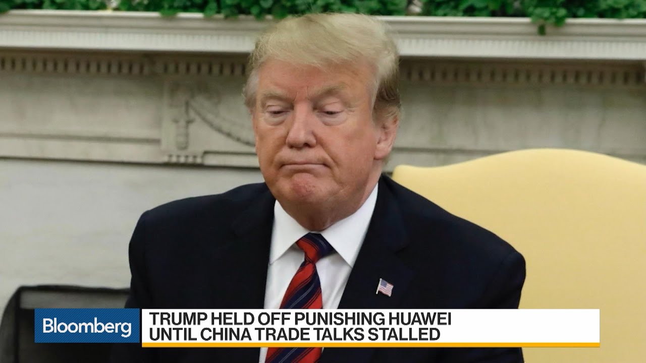 Trump Waited to Ban Huawei