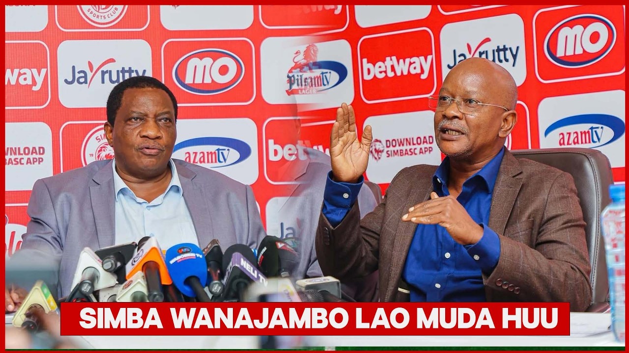 🔴LIVE:VIONGOZI WA SIMBA WANAONGEA NA WANASIMBA MUDA HUU/MASHABIKI FULL SHANGWE/KWA PAMOJA WATOA NENO