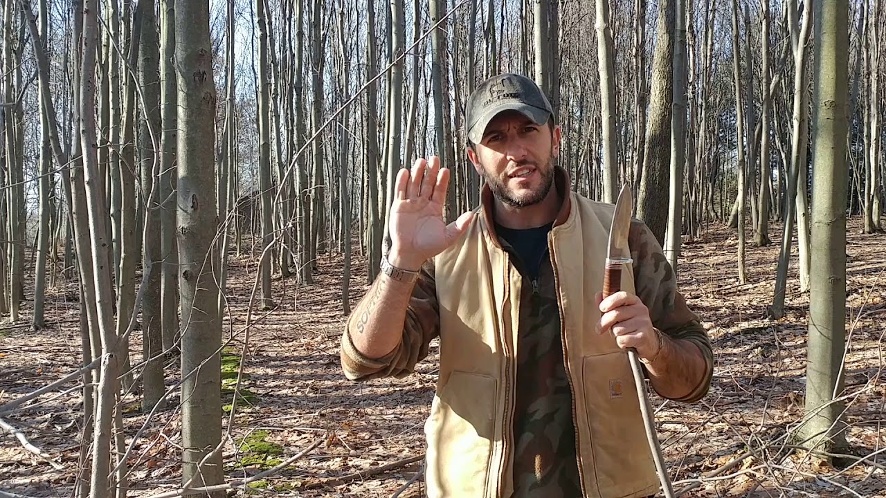 Hunting Knives For Bushcraft- Blackjack Model 125 pt1