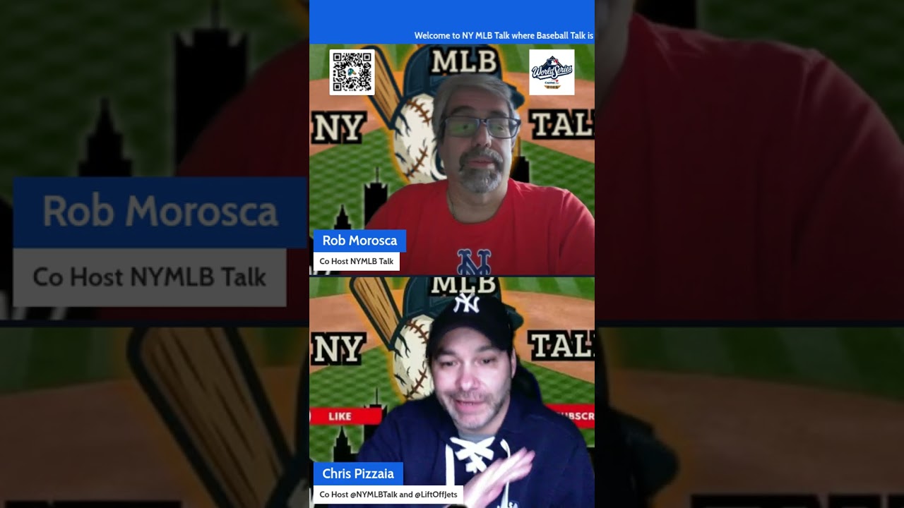 NY MLB Talk update ! World series ! upcoming guests !