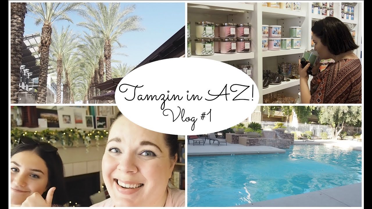 Tamzin arrives & come shop with us! | #TamzInArizona Vlog #1