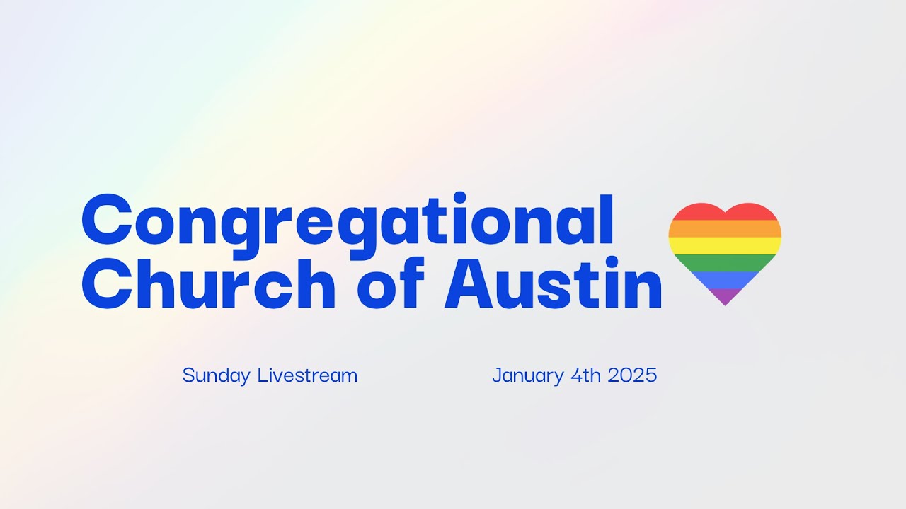 1/4/2026 | Congregational Church Of Austin