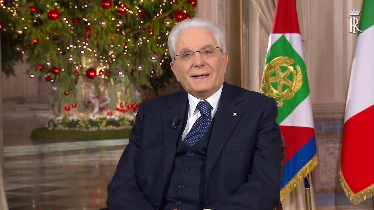 Messaggio di fine anno del Presidente della Repubblica Sergio Mattarella