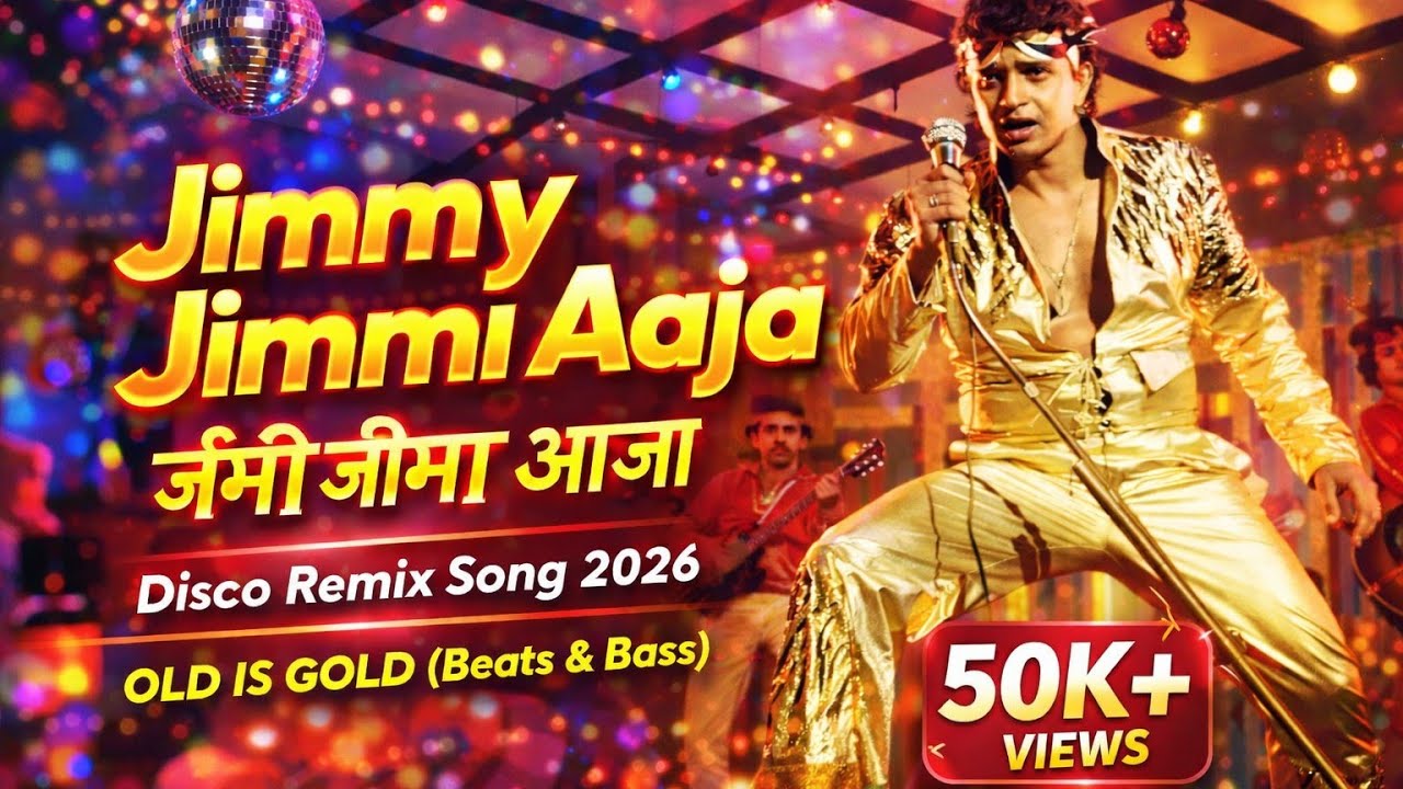 Jimmy Jimmy Aaja Aaja | Old Is Gold 1980’s Retro Disco Song | New Version Remix 2026 🔥💃