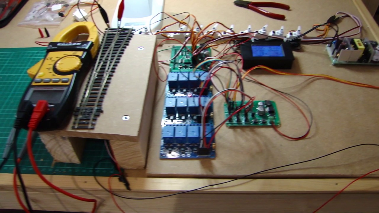 A little teaser on what's to come with the MegaPoint Controller, Servos and Relays for switching OO