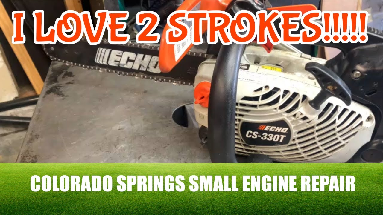 Echo CS-330T Chainsaw Tune-up Small Engine Repair