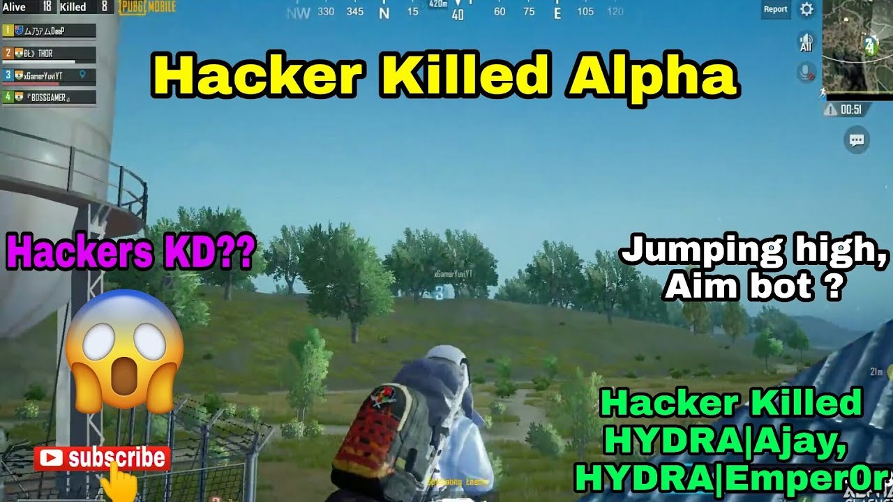 A Hacker killed HYDRA | Alpha and HYDRA | AJAY,HYDRA | Emper0r of different teams in same match. 😱😱