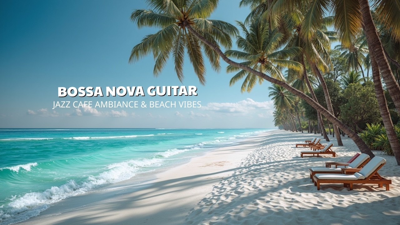 Босса-нова гитара для абсолютного расслабления ~ Атмосфера джаз-кафе и пляжные вибрации