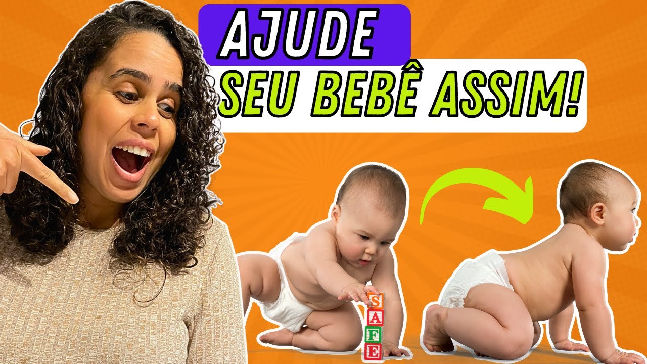 COMO FAZER O BEBÊ ENGATINHAR?