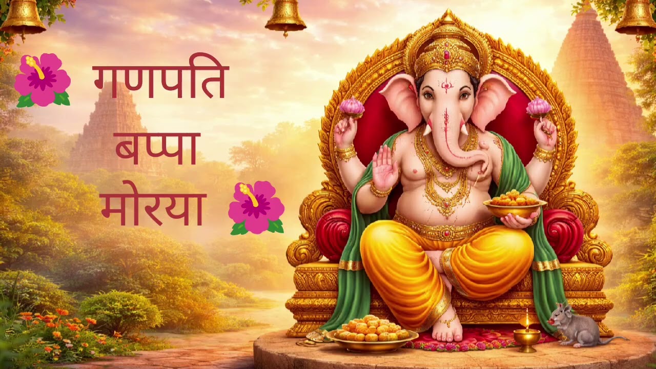  🙏 गणपति बप्पा मोरया 🙏 सुबह की शुरुआत विघ्नहर्ता जी के साथ ❤️🙏🏻📿🪔