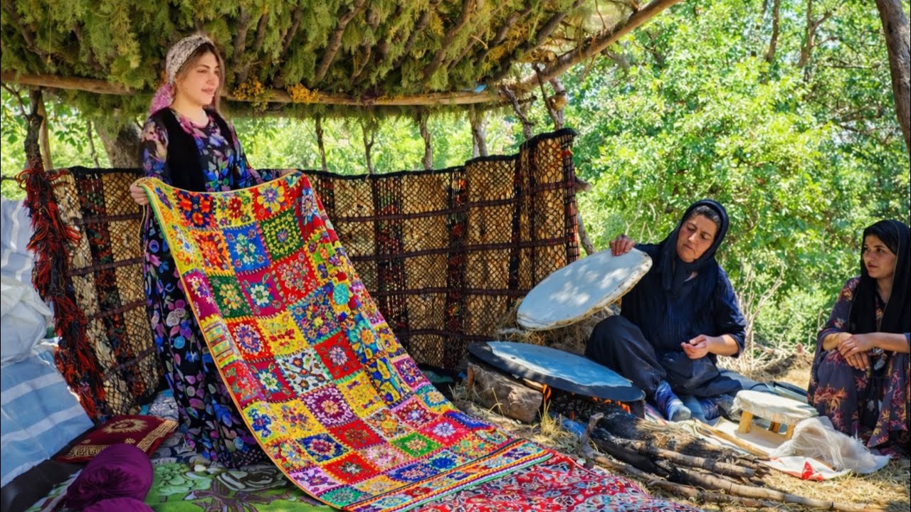 Real Life in Iranian Village During War | Rural Daily Routine