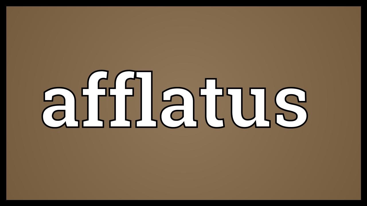 Afflatus Meaning