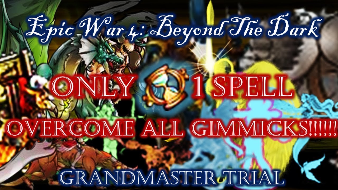 Epic War 4 Xerney's Mod 3.0 | Gameplay: Ultimate Challenge! Can you Beat GT using Only 1 Spell?