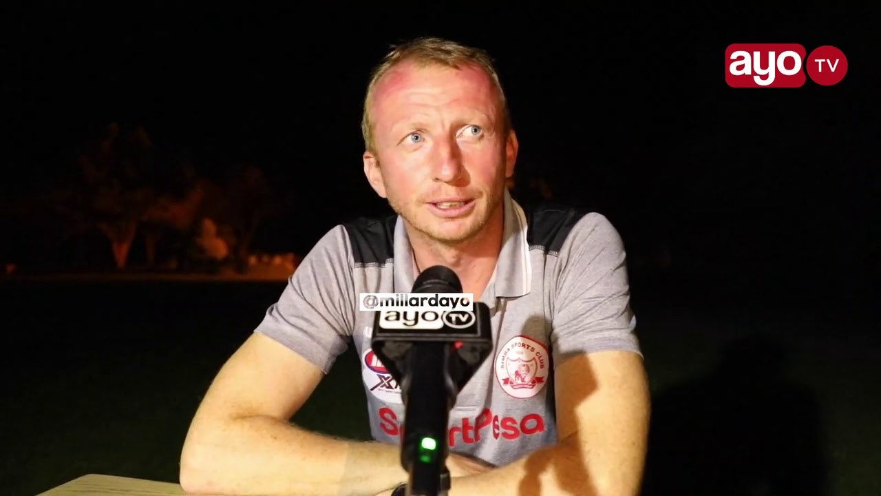 KOCHA WA SIMBA SC SVEN VANDERBROECK KAFUNGUKA KUHUSU FC PLATNUM 