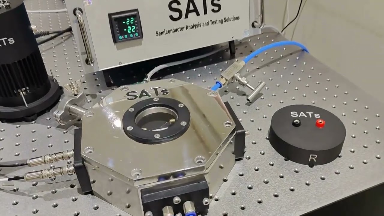 High-Precision Probe Station by SATs | Thin Film -- Electrical & Opto-Electrical Characterization