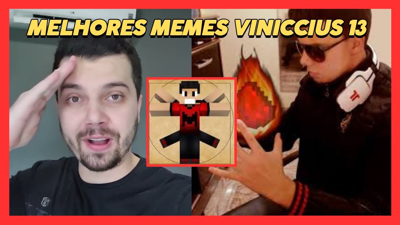 OS MELHORES MEMES DO VINICCIUS13 !!! #memes #minecraft #vinicius13 #minecraftbrasil