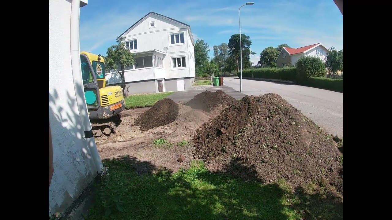 Grusuppfart i Mariestad