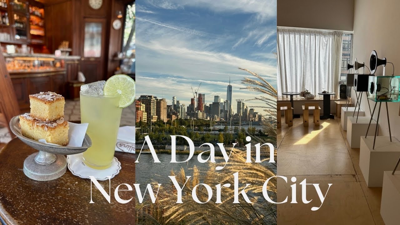 A Slow Day in NYC| Best Italian Pasta, Café, Pizza, A Century of The New Yorker Exhibition