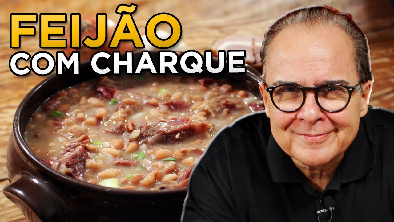 Feijão com Charque do Chef Taico
