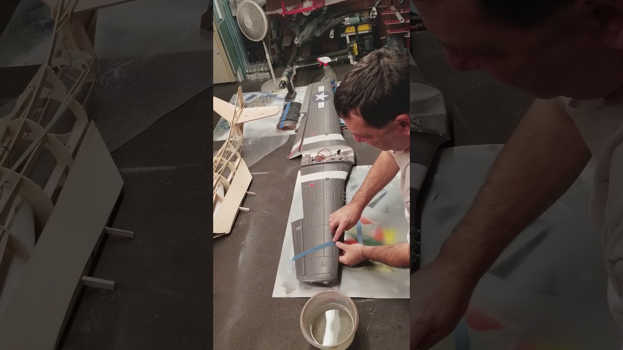 Painting and Masking EPO Foam