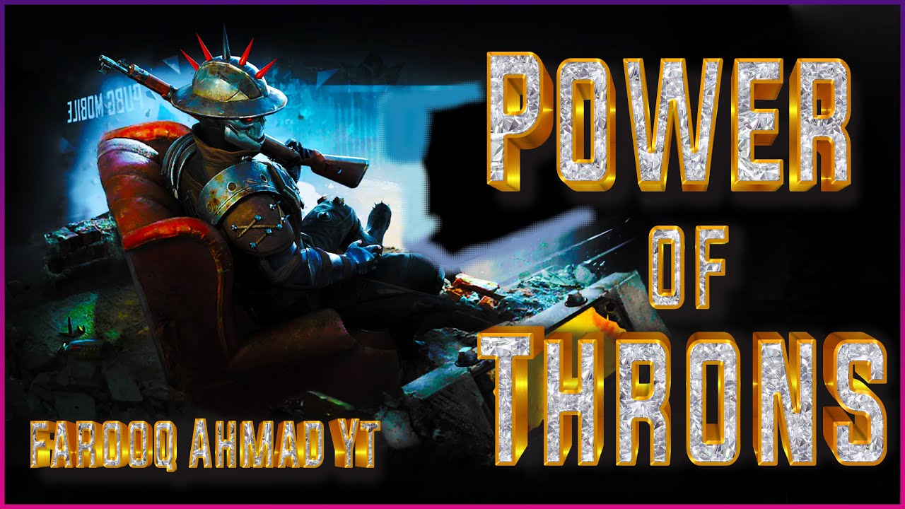 Power of THRONS set | 🔥 PUBG Mobile 🔥