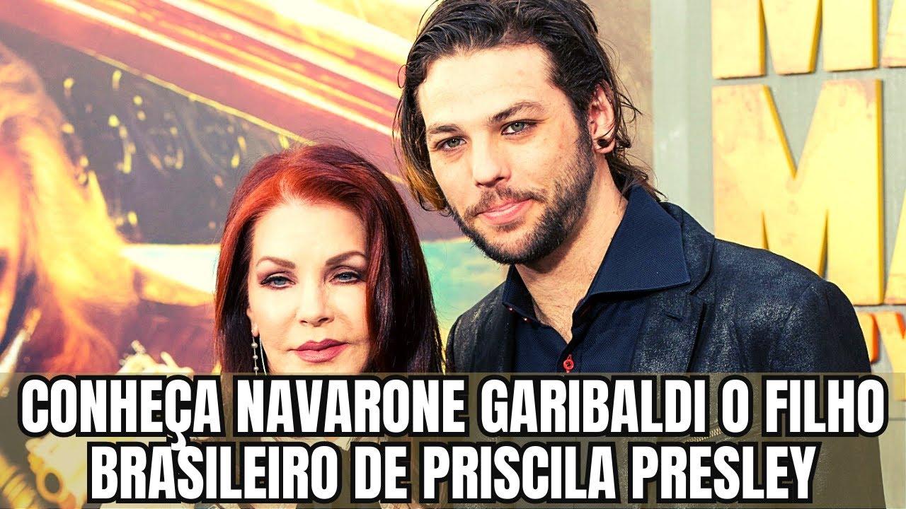Priscilla Presley Viúva de Elvis reencontra o filho que tem com Brasileiro