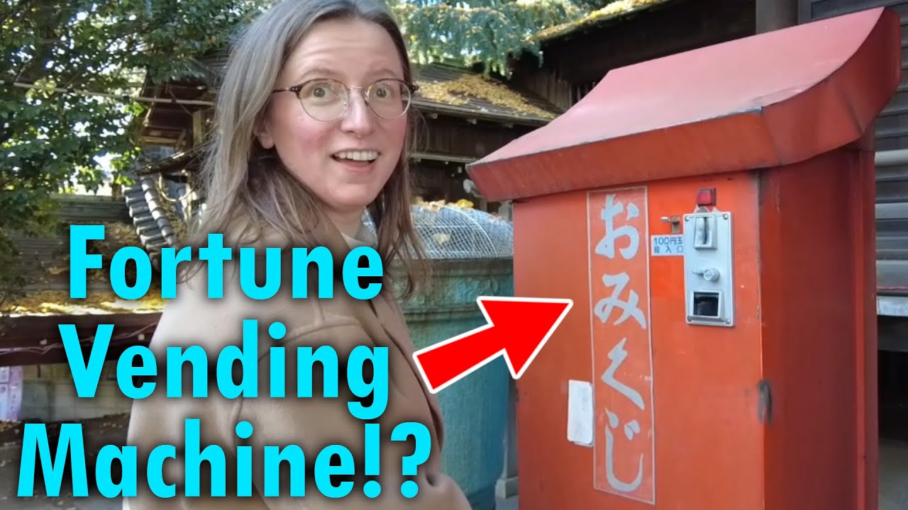 I walked Tokyo and found the strangest vending machine