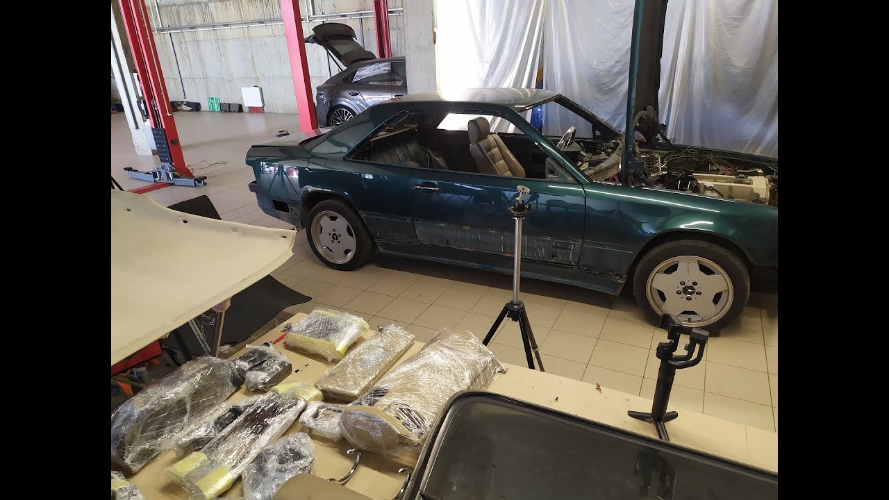 #Mercedes-Benz# W124  coupe restoration # 1 Sport Line 3.2  W124