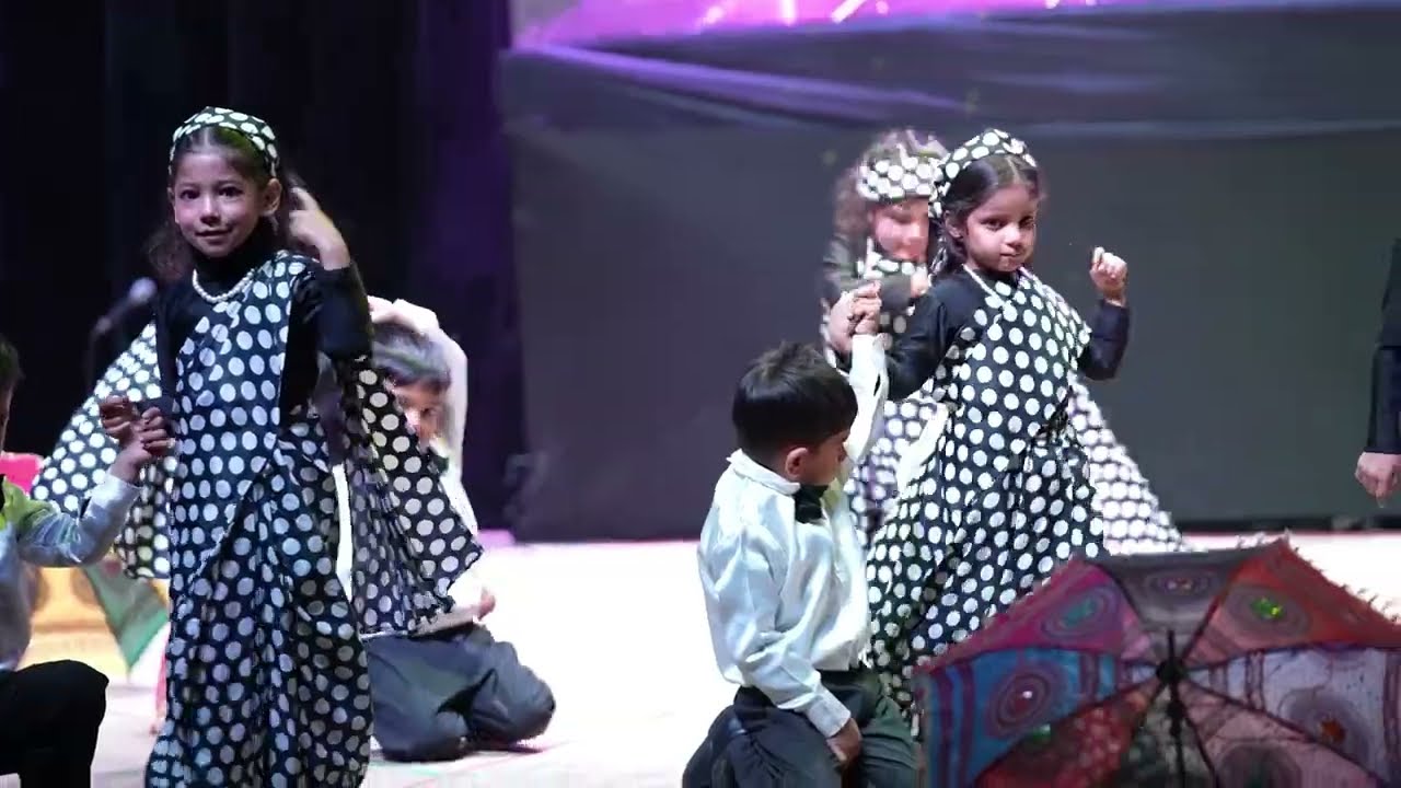 Bollywood Retro - Class LKG - A | Annual Function 2025 | Maxx Kids School, Shamshi