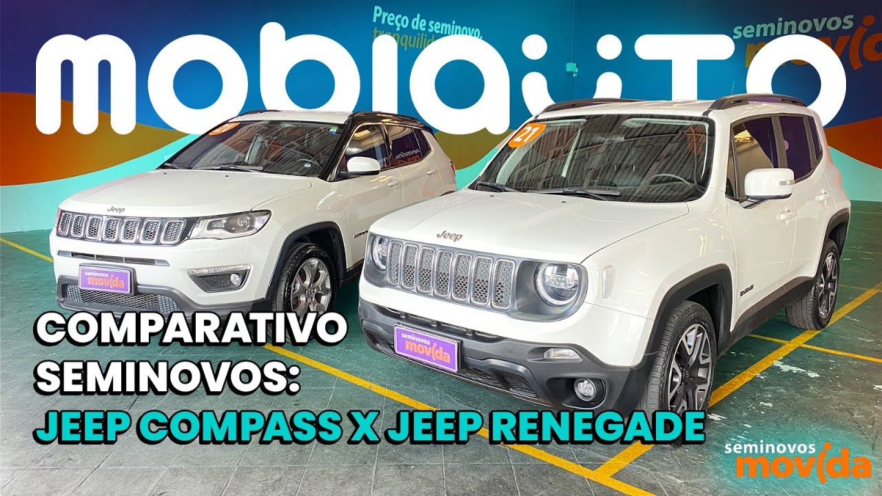 Comparativo: Jeep Renegade X Jeep Compass