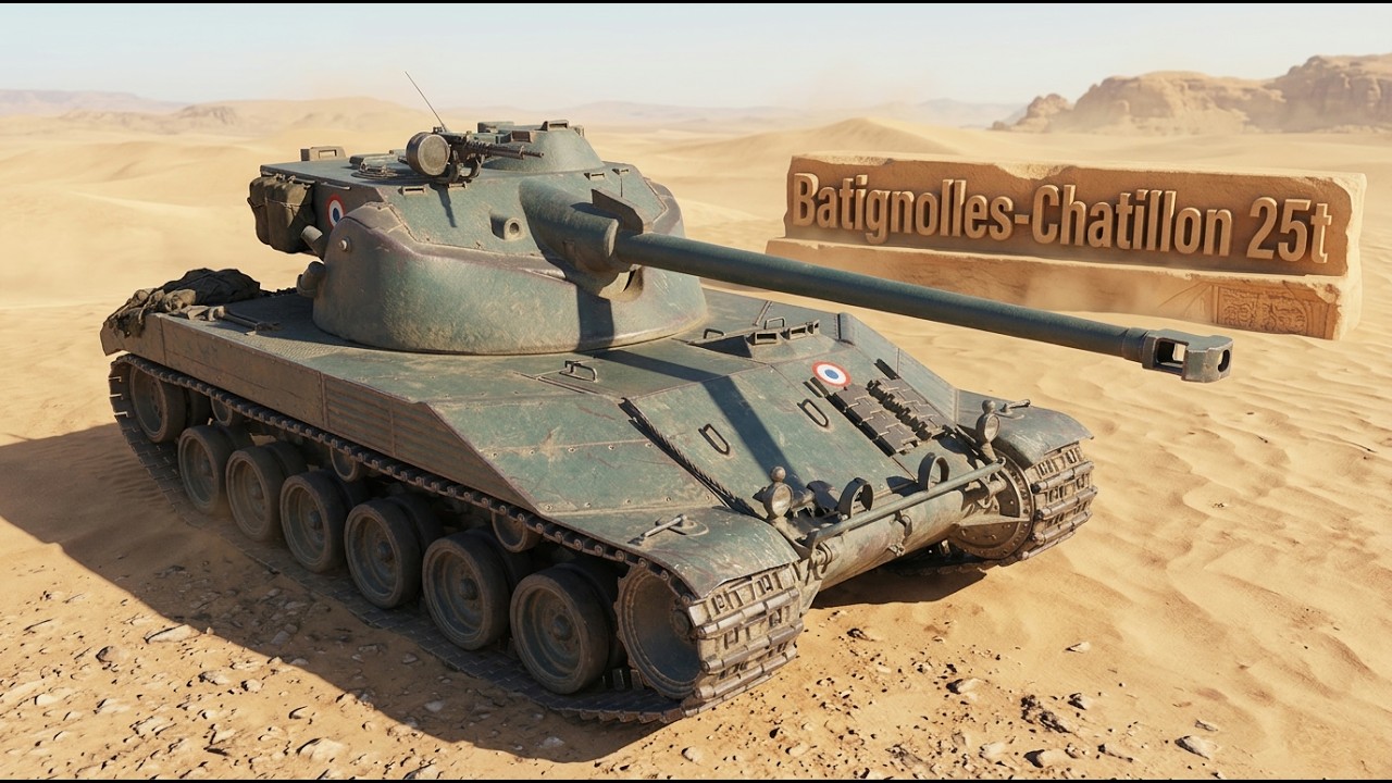 Batignolles-Chatillon 25t ( Натиск)