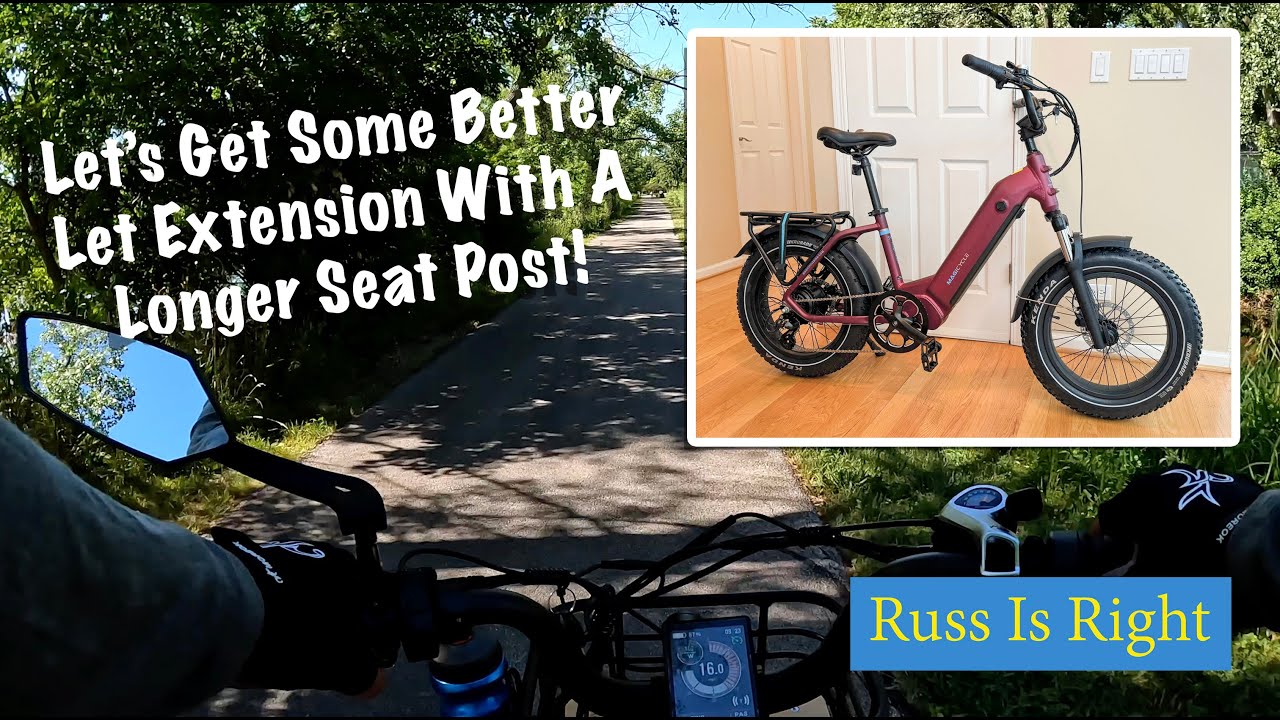 Replaced The Magicycle Ocelot Pro 2 0 Seat Post