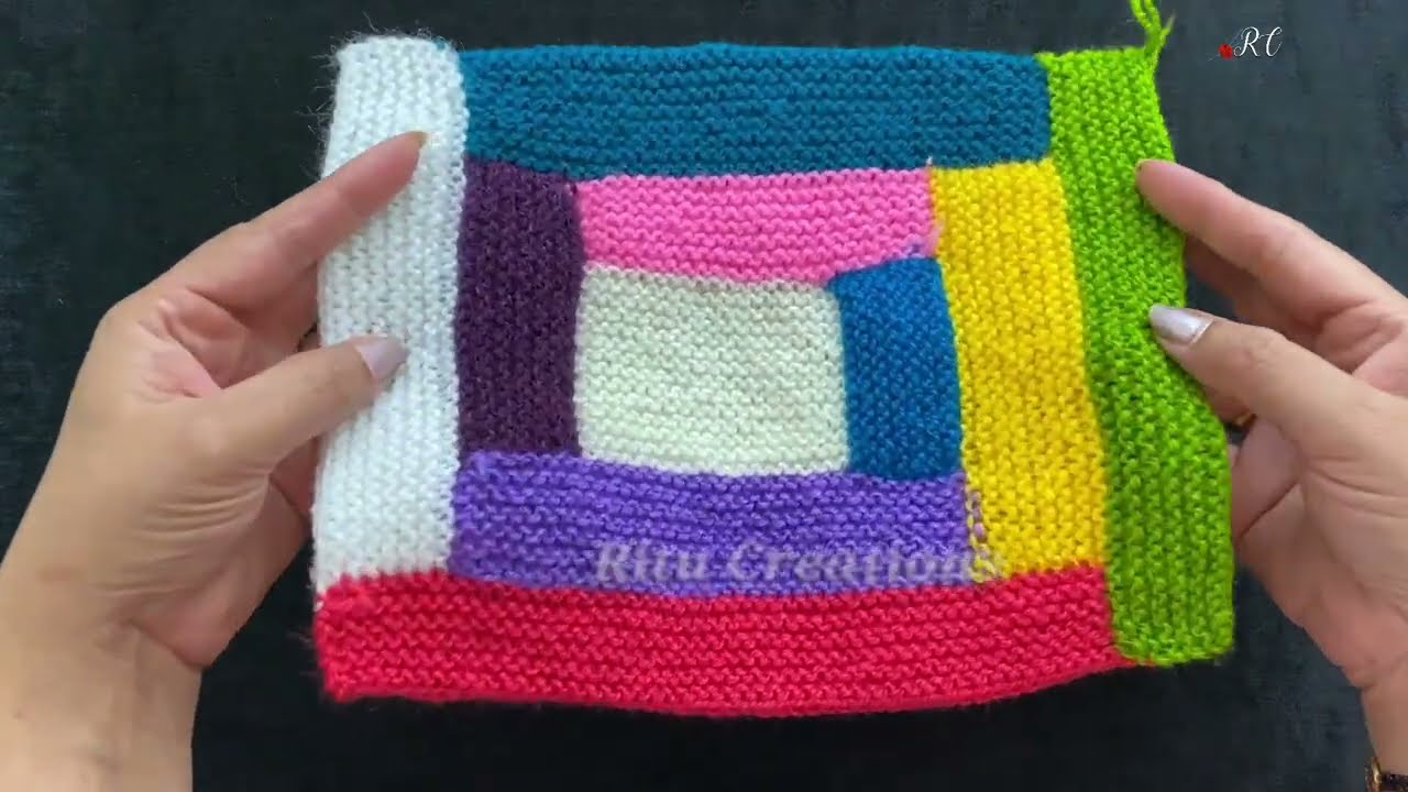 बची हुई ऊन से क्या बुनाई करें || KNITTING WITH LEFTOVER / SCRAP WOOL USAGE ||  Waste yarn uses ideas
