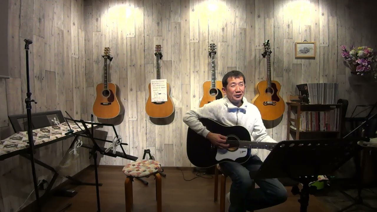 ふらっとフリーライブ 2026 2 21　Cafeふらっと　岡崎　豊長