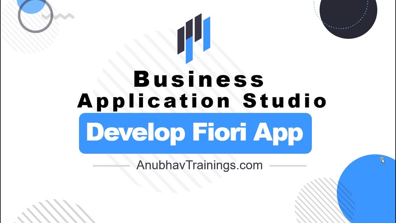 SAP Business Application Studio| Build First Fiori App | Fiori Course on Business Application Studio