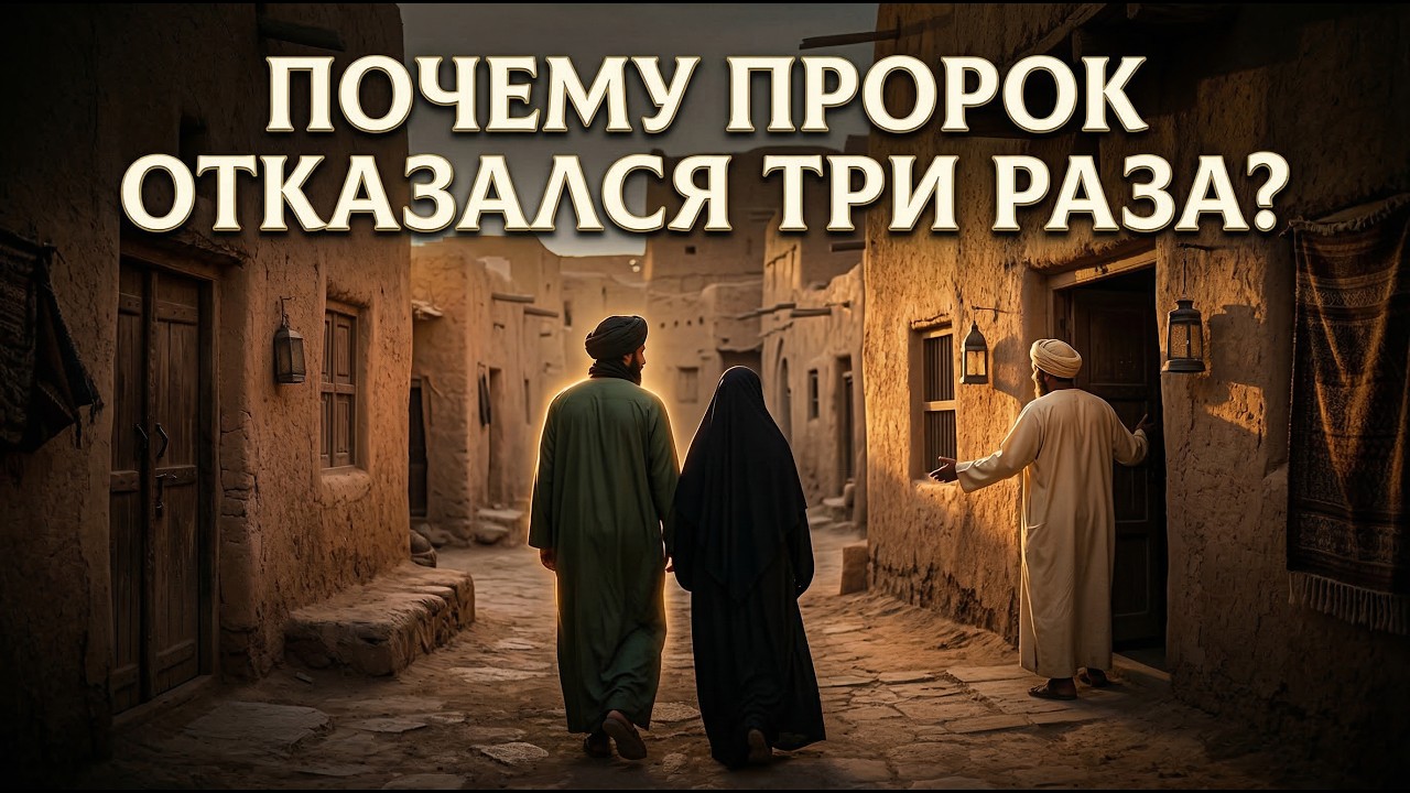 Ради чувств своей жены Пророк ﷺ трижды отказался от приглашения соседа