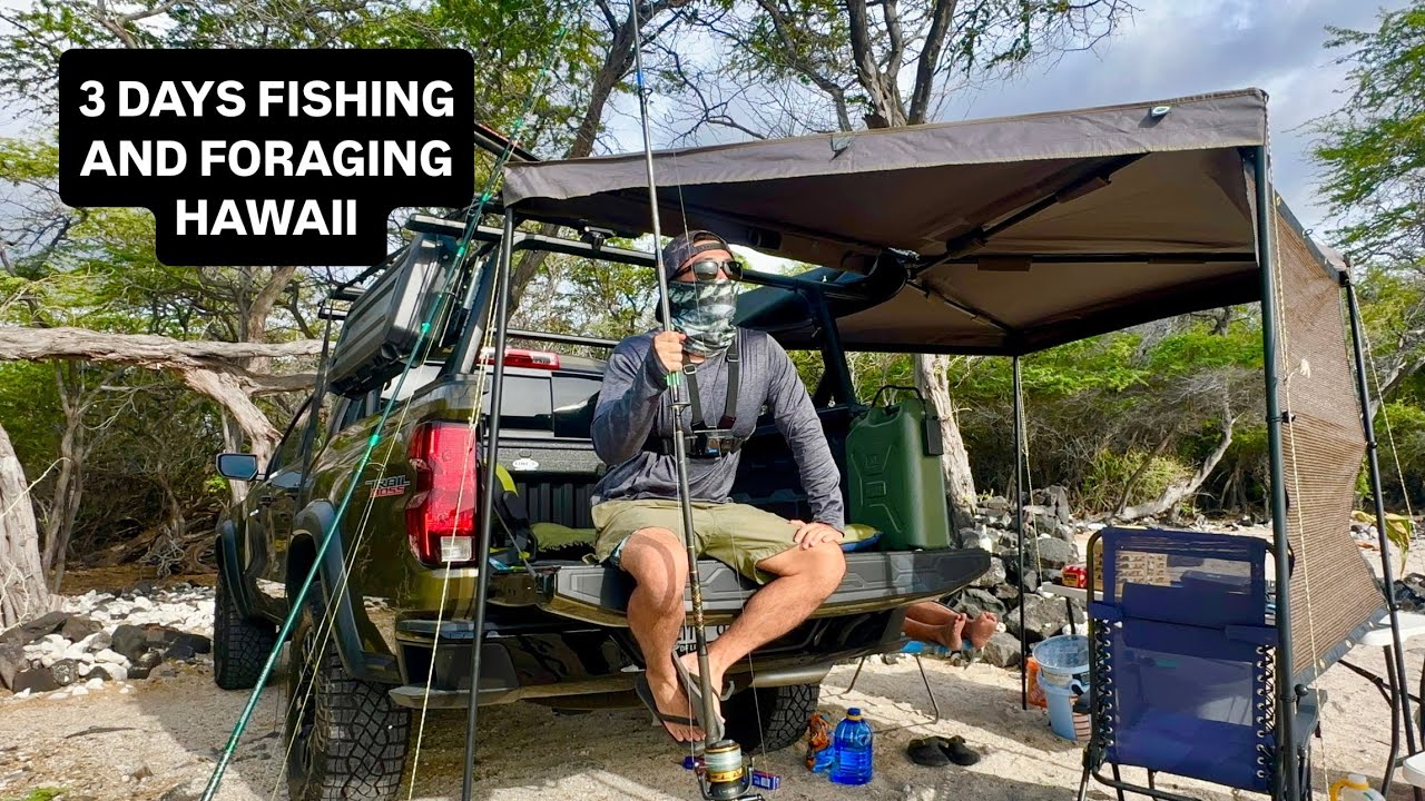 3 days camping, fishing and foraging | HAWAII CATCH COOK CREATE