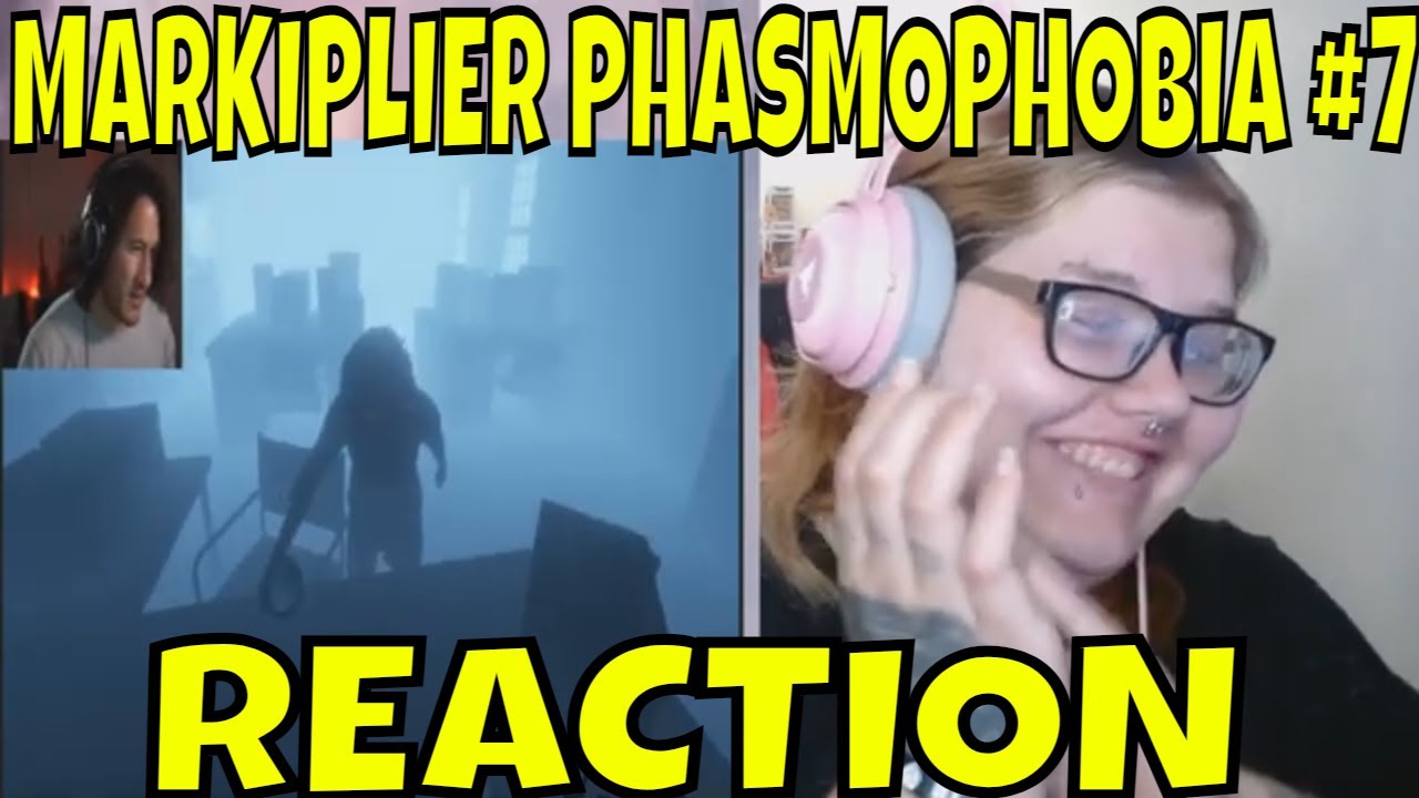 BRAND NEW MAP | Phasmophobia | Markiplier | REACTION | Nikki Doodle