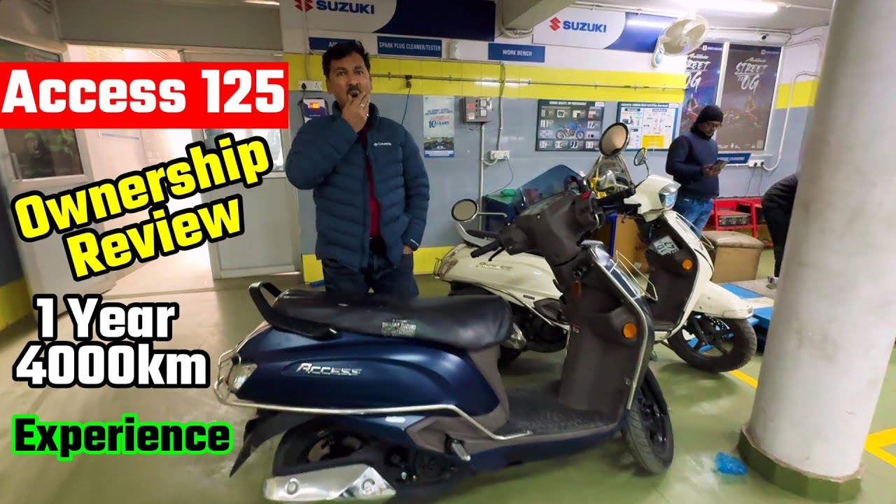 Suzuki Access 125 Ownership Review 1 Year 4000km Experience 