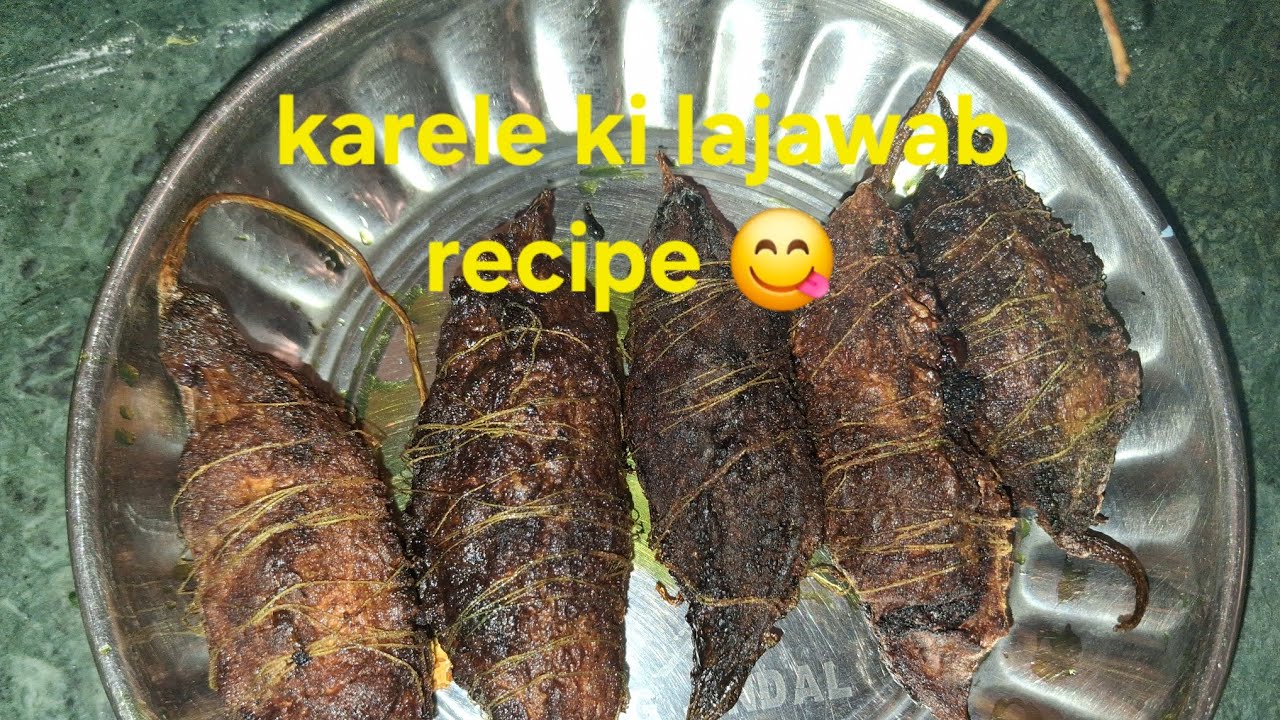 Karele ki lajawab recipe 😋 #viral #recipe #reels #viralvideo #viralshorts #trending #viralrecipe 🤪😛